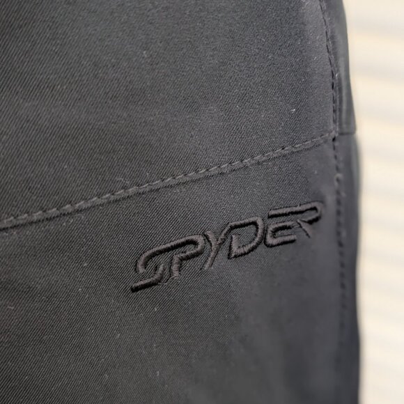 Spyder Spylon XTL 10,000 women’s black insulated ski/snowboard pants Size 12 EUC - Picture 7 of 13